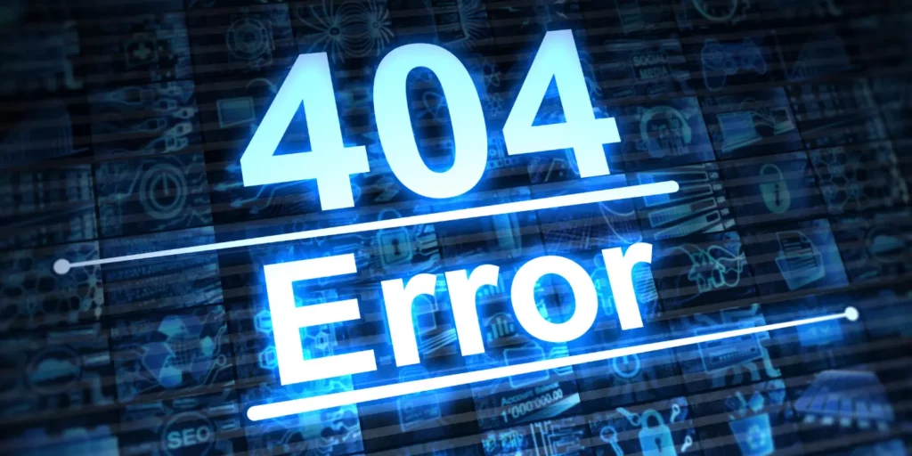 błąd 404