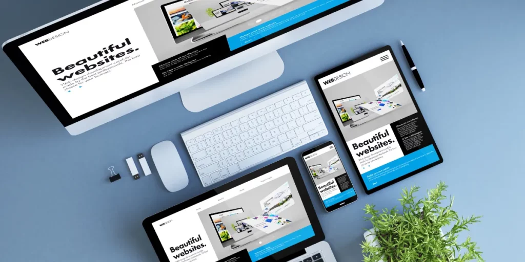 strony internetowe na gotowych motywach - grafika do wpisu